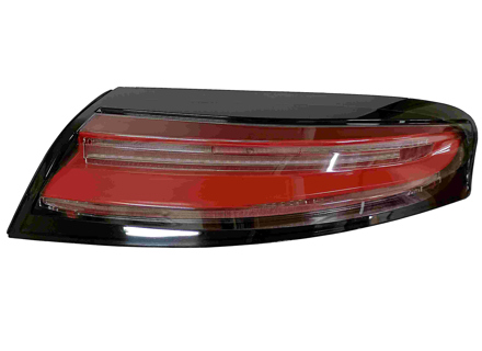 Indicatori di direzione posteriori, Full LED con bordo nero + indicatore di direzione sequenziale a LED, nero per Porsche 996 - 99663148500, 99763148600, 99663148602, 99663148502, 99663143301, 99663143401, 99663143303, 99663143403 - DP122-CR